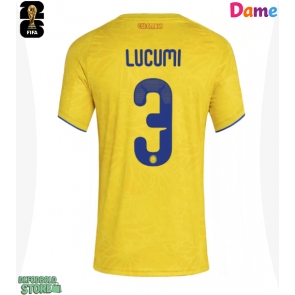 Colombia Jhon Lucumi #3 Replika Hjemmebanetrøje Dame VM 2026 Kortærmet